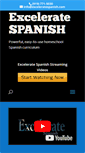Mobile Screenshot of exceleratespanish.com